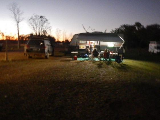 Aussie Caravan at EQ