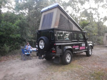 Landie in Cooktown - Night One