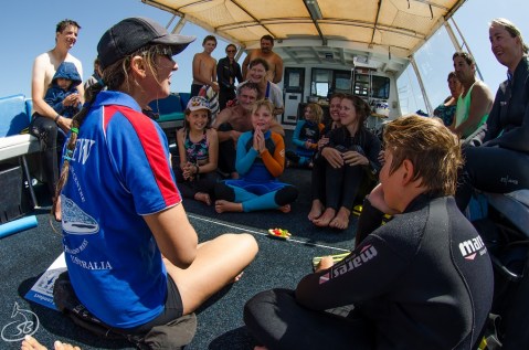 Pre-Dive Briefing from Danielle
