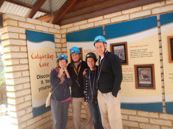 Louise, me, Cathy and John