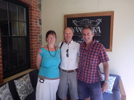 Andrew With Us at Yangarra